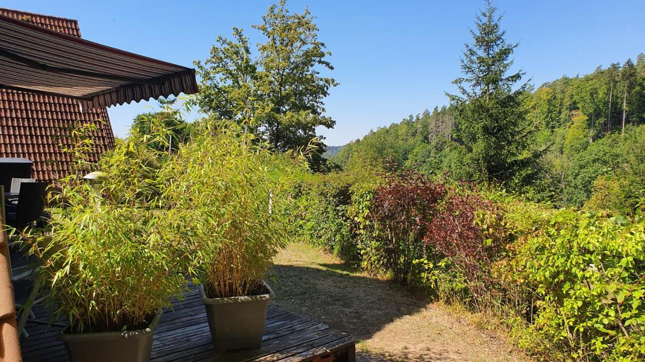 Ferienhaus Am Wald Ronshausen Esterno foto